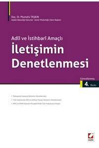 Adli Ve İstihbari Amaçlı İletişimin Denetlenmesi