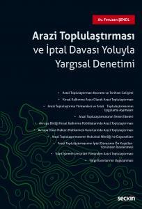 Arazi Toplulaştırması Ve İptal Davası Yoluyla Yargısal Denetimi