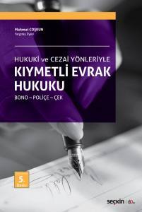 Kıymetli Evrak Hukuku