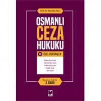 Osmanlı Ceza Hukuku Iı