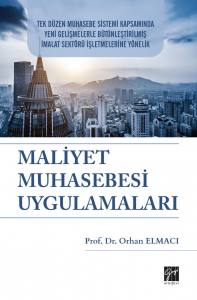 Maliyet Muhasebesi Uygulamaları