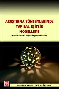 Araştırma Yöntemlerinde Yapısal Eşitlik- Modelleme