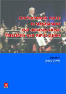Contemporary Issues In Management And Organization