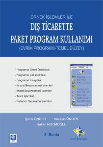 Dış Ticarette Paket Program Kullanımı Şerife Önder