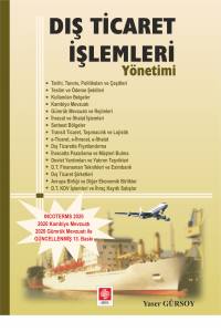Dış Ticaret İşlemleri Yönetimi
