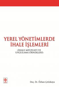 Yerel Yönetimlerde İhale İşlemleri Özhan Çetinkaya