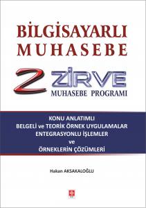 Bilgisayarlı Muhasebe Zirve Muhasebe Programı Hakan Aksakaloğlu