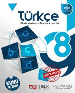 Nitelik 8.Sınıf Türkçe Konu Kitabı