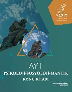 Yazıt Yks Ayt Psikoloji-Sosyoloji-Mantık Konu Kitabı *Yeni*