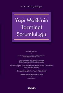 Yapı Malikinin Tazminat Sorumluluğu