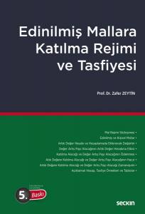 Edinilmiş Mallara Katılma Rejimi Ve Tasfiyesi