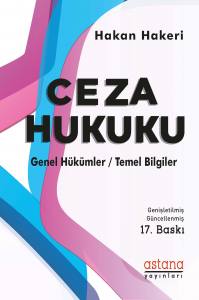 Ceza Hukuku Genel Hükümler Temel Bilgiler (17. Baskı)