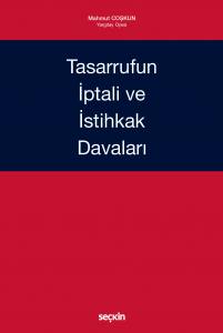 Tasarrufun İptali Ve İstihkak Davaları