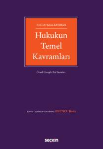 Hukukun Temel Kavramları Örnek Cevaplı Test Soruları