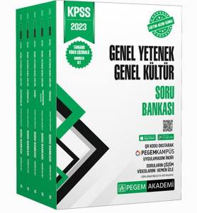 2023 Kpss Genel Yetenek Genel Kültür Tamamı Çözümlü Soru Bankası Seti - 5 Kitap