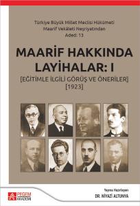 Maaarif Hakkında Layihalar: 1