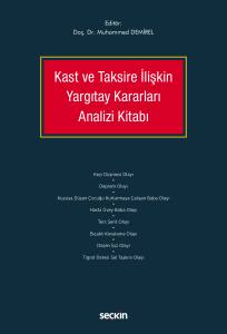 Kast Ve Taksire İlişkin Yargıtay Kararları Analizi Kitabı