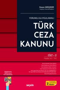 Yorumlu & Uygulamalı Türk Ceza Kanunu (2 Cilt)