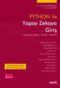 Python İle Yapay Zekaya Giriş Kavramsal Çerçeve – Temeller – Kodlama