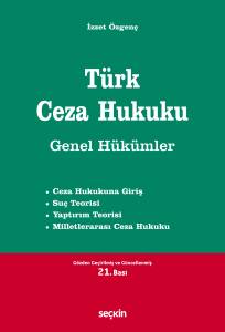T&uuml;rk Ceza Hukuku Genel H&uuml;k&uuml;mler