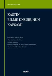 Kastın Bilme Unsurunun Kapsamı